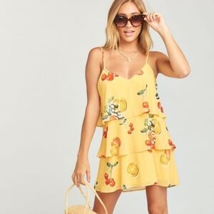 016 SHOW ME YOUR MUMU Suarez Ruffle Dress